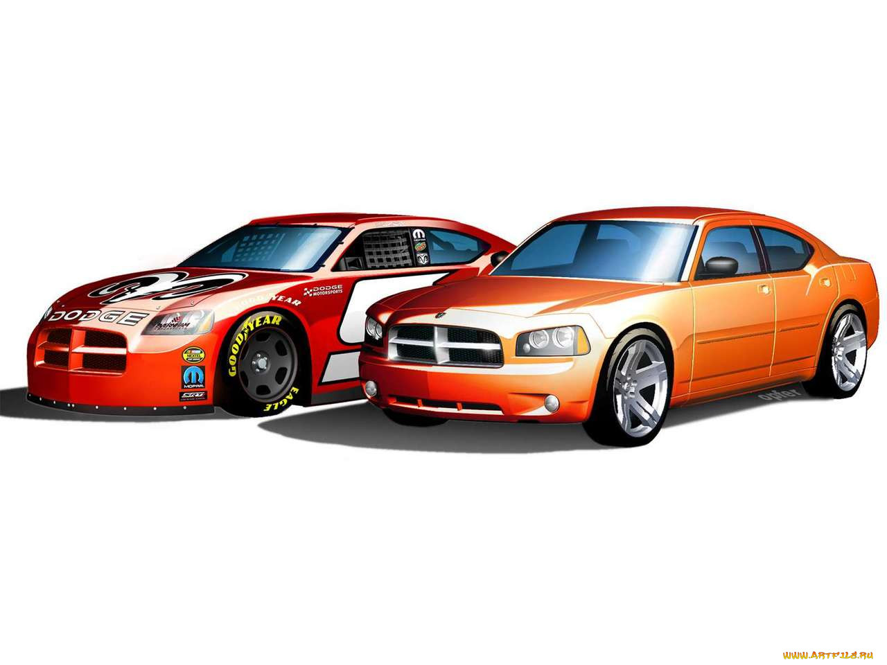 dodge, charger, 2006, 